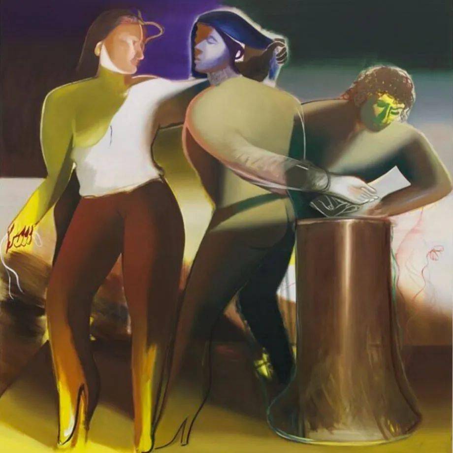 凯瑟琳娜·奥尔施鲍尔(katherina olschbaur):暗夜流光_作品_绘画