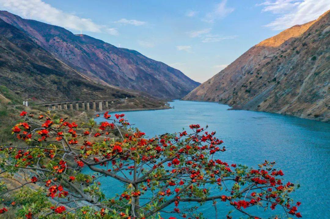 听微风轻拂江面让思绪随江水流淌大龙潭彝族乡拉鲊村,距离攀枝花市区