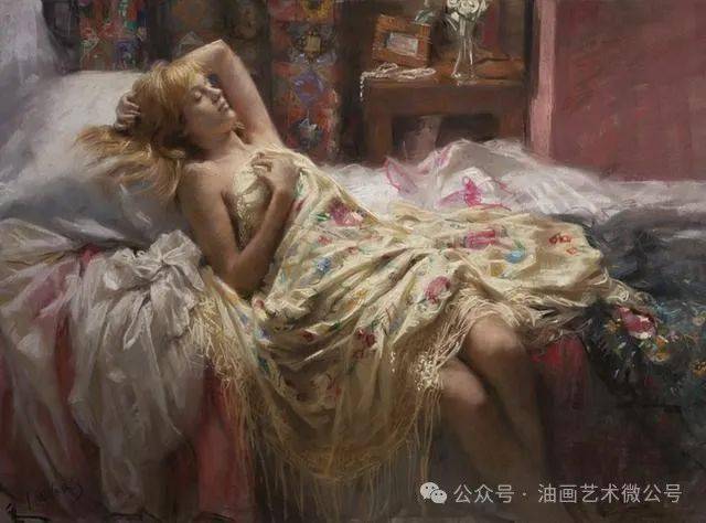 西班牙画家vicente romero redondo油画作品