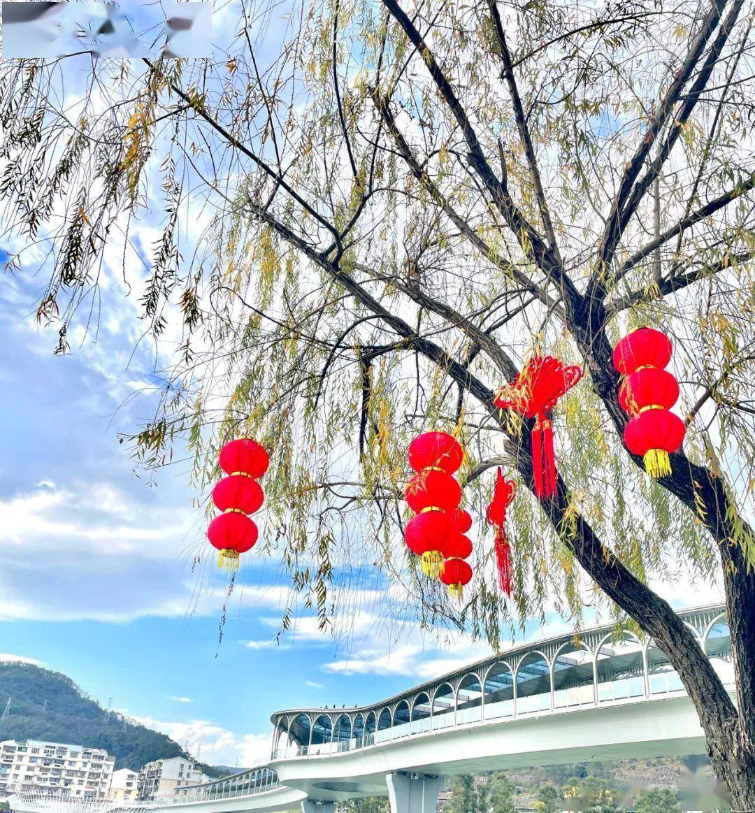 路东新公园内随处可见福气满满的氛围感走在街上红起来了三明和三明