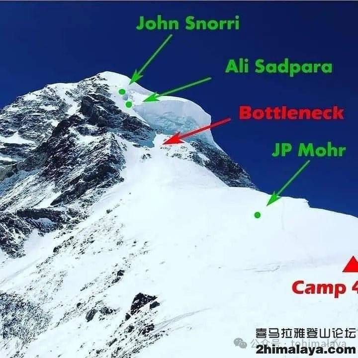 乔戈里峰位置图图片