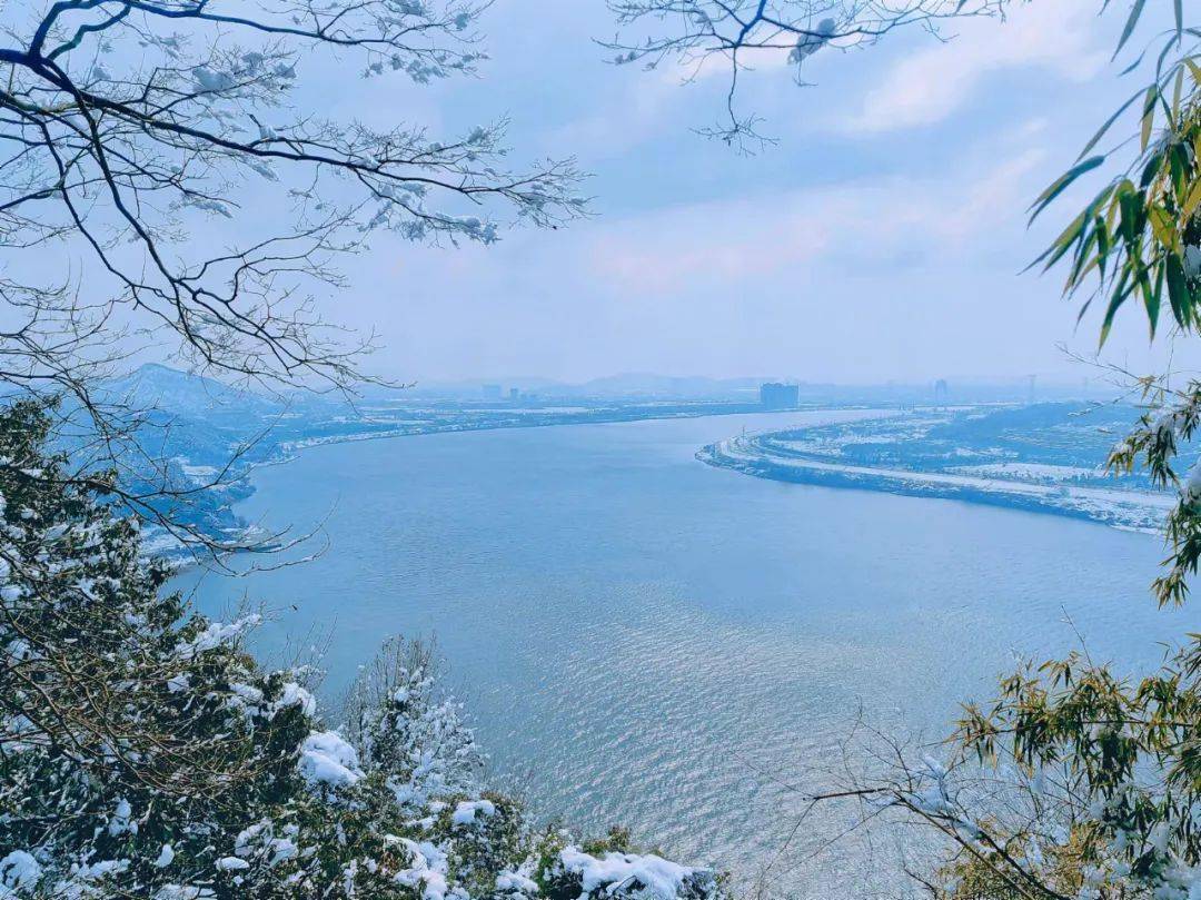 "山市晴岚",这是雨霁天晴的昭山清晨_米芾_湘潭_云山