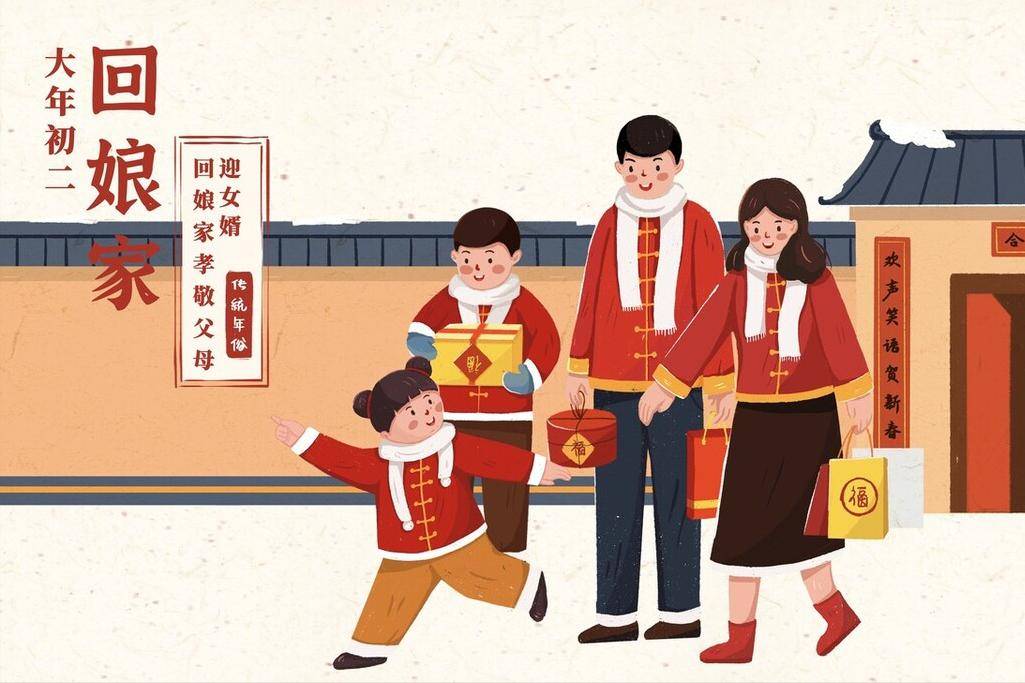 大年初二为什么要回娘家?这些讲究您知道吗?_习俗_亲情_家庭