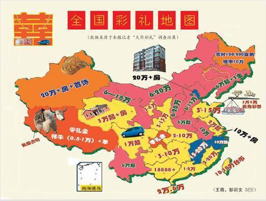 春节专题 | 全国压岁钱地图,贫穷限制了我的想象!_红包_广东_因为