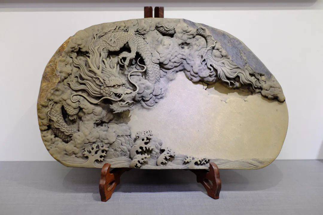 匠心贺岁!_作品_雕刻_祥云