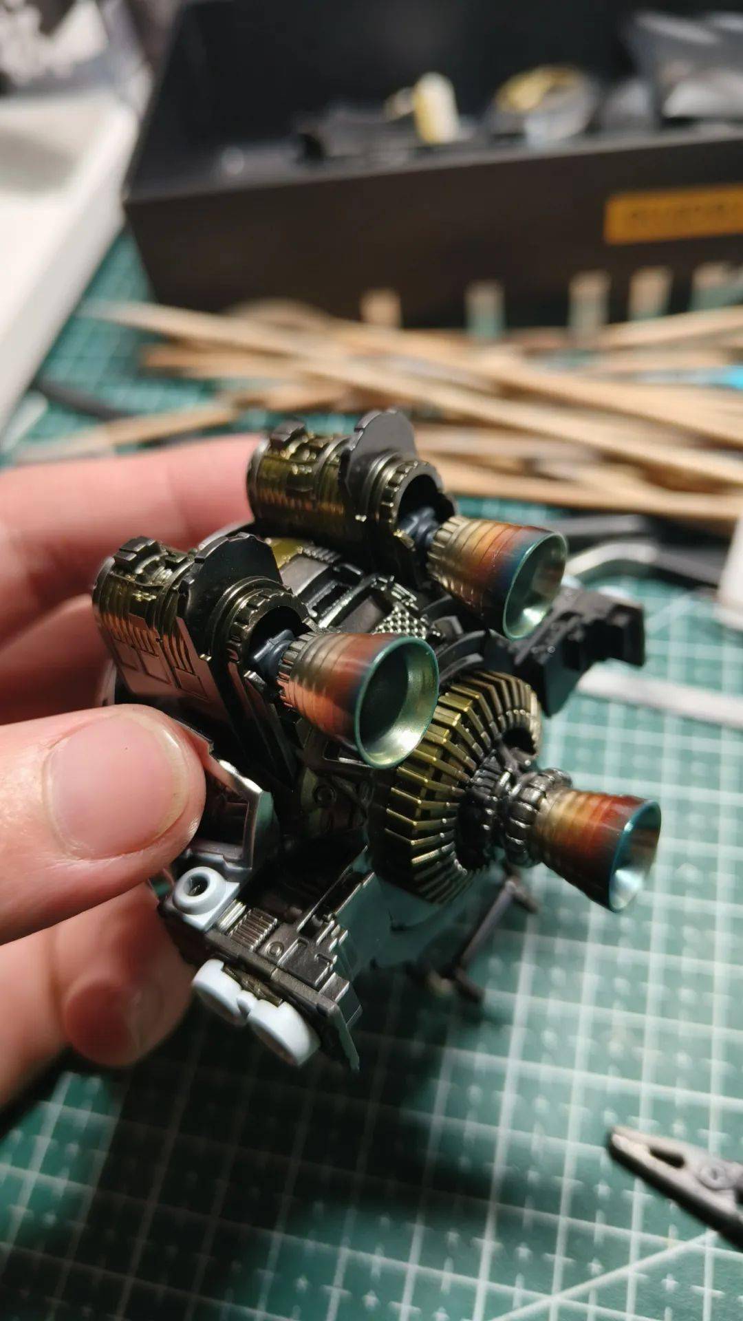 mg卡铁球喷涂旧化加灯,新年要有新进步!_公众_样子_模型