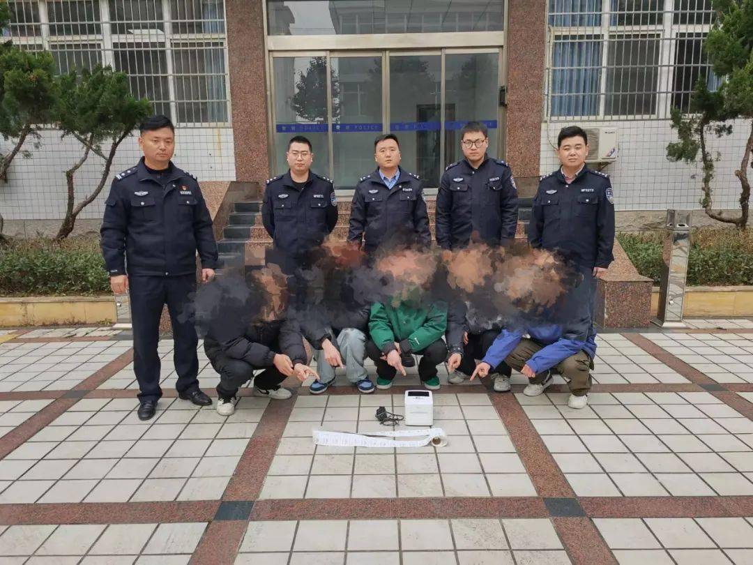 五名违法人员,被警方抓获_勉县_小广告_安大队