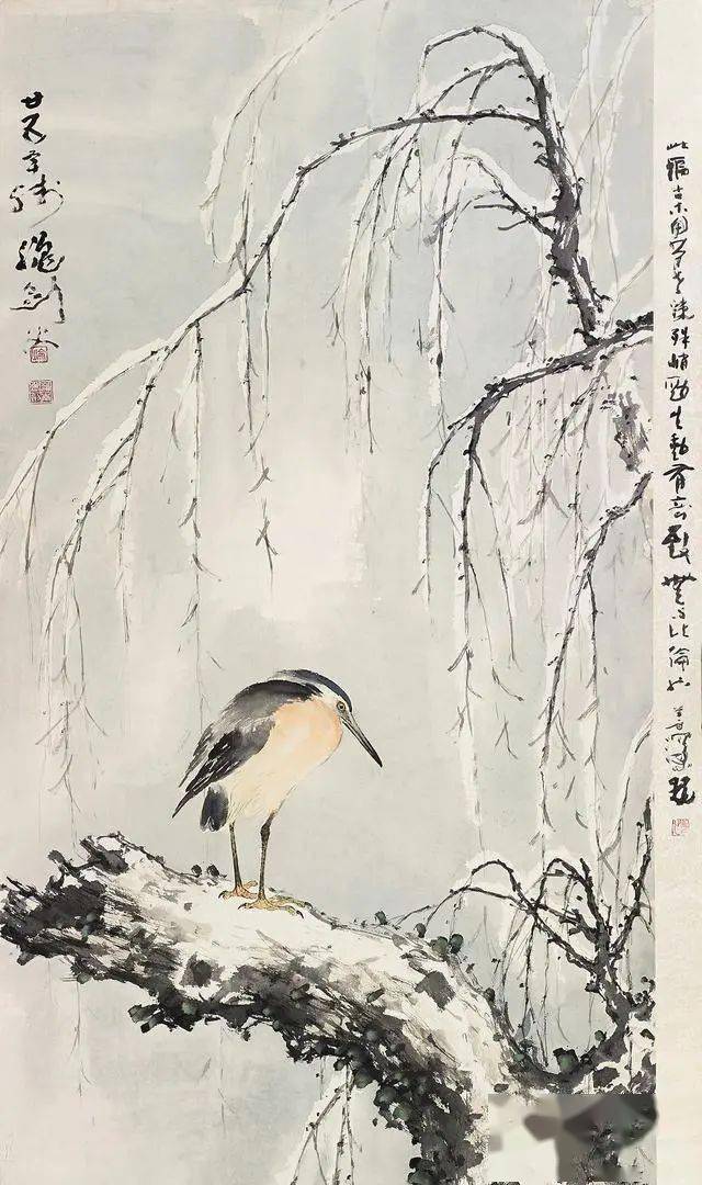 瑞雪兆丰年 1956年作李可染 雪牧黄君璧 1968年作 溪山雪霁吴昌硕