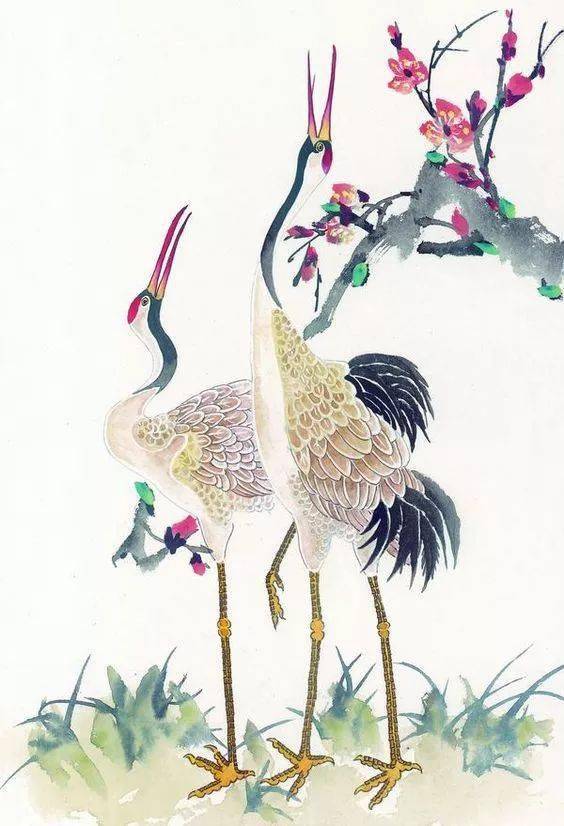 大年初五,68只长寿仙鹤送给你!见者得福~_福如东海_年