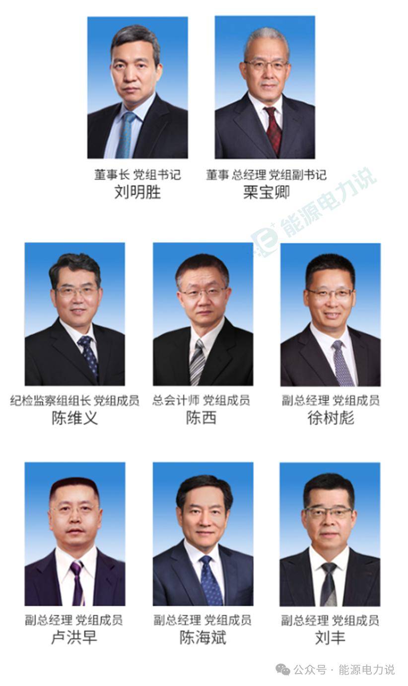 19家能源央企最新领导层名单_投资集团_国家_领导班子