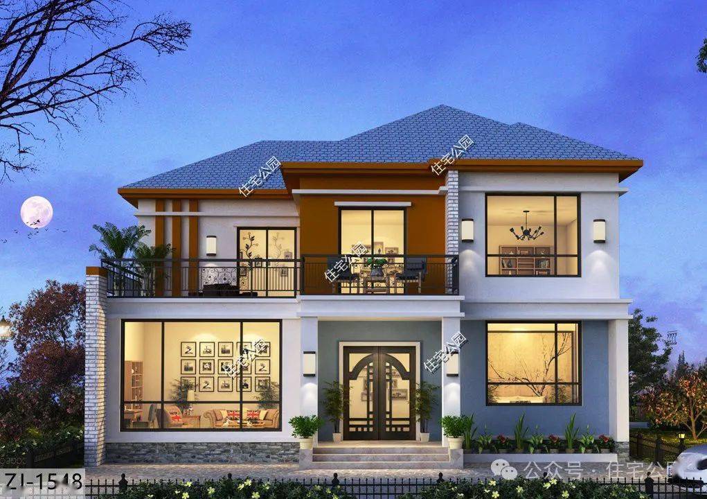 现在农村流行建什么风格的别墅?