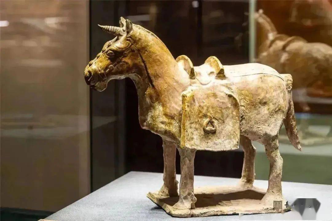 博物馆藏▲青釉武士俑北魏(386—534)河南省洛阳市出土洛阳博物馆藏