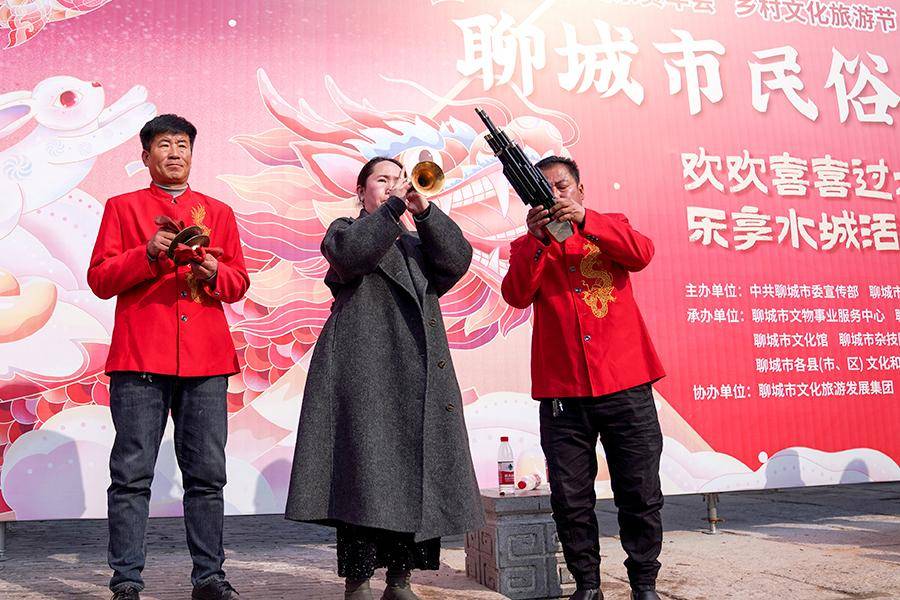 聊城市民俗文化节丨多彩民俗轮番上演 喜气洋洋年味十足_古城_闫振_甘