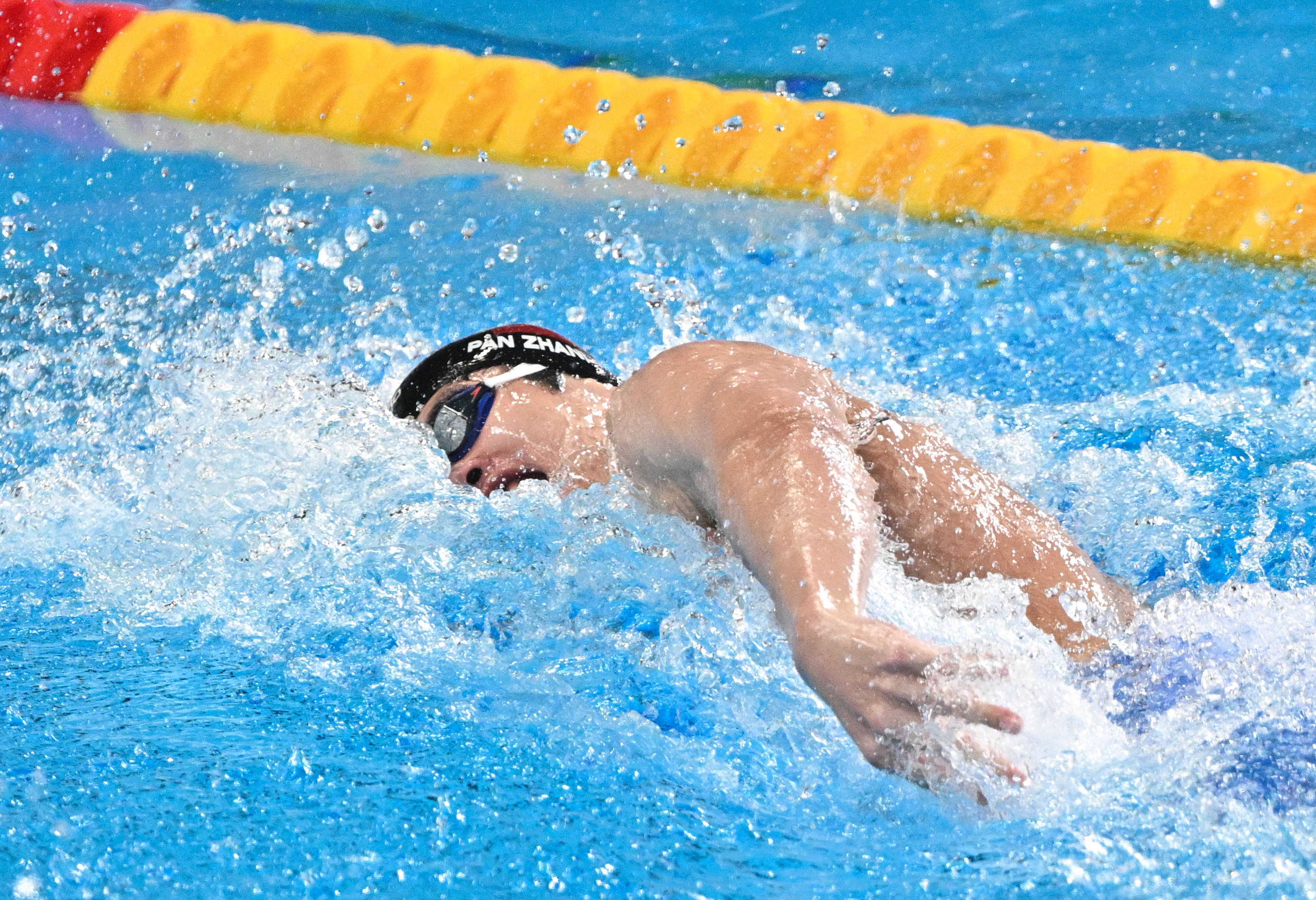 游泳——男子100米自由泳半决赛赛况