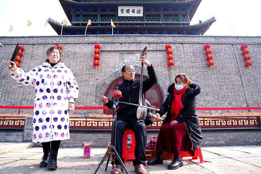 聊城市民俗文化节丨多彩民俗轮番上演 喜气洋洋年味十足_古城_闫振_甘