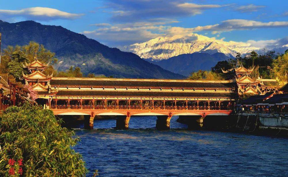 听见都江堰|南桥_行人_风景_南门