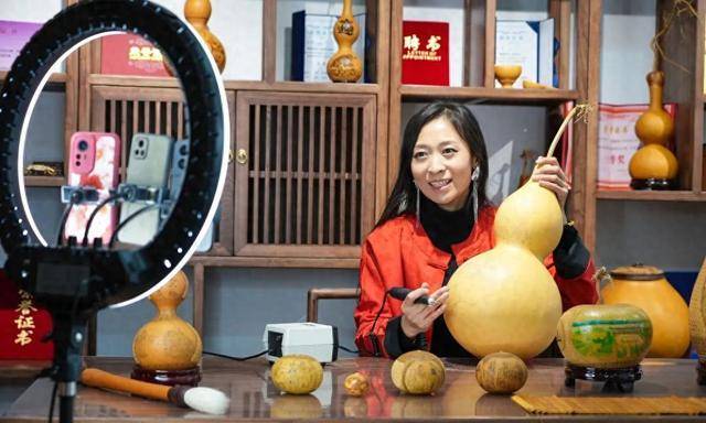 葫芦刻年味 "福禄"贺新春_刘伟_雕刻_直播间