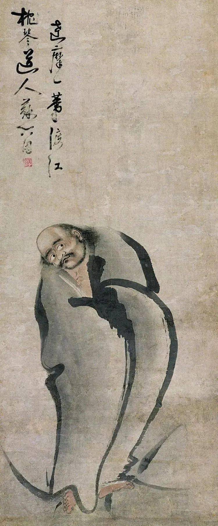 这大写意人物,丝丝入扣,笔笔传神_苏六朋_市井_山水