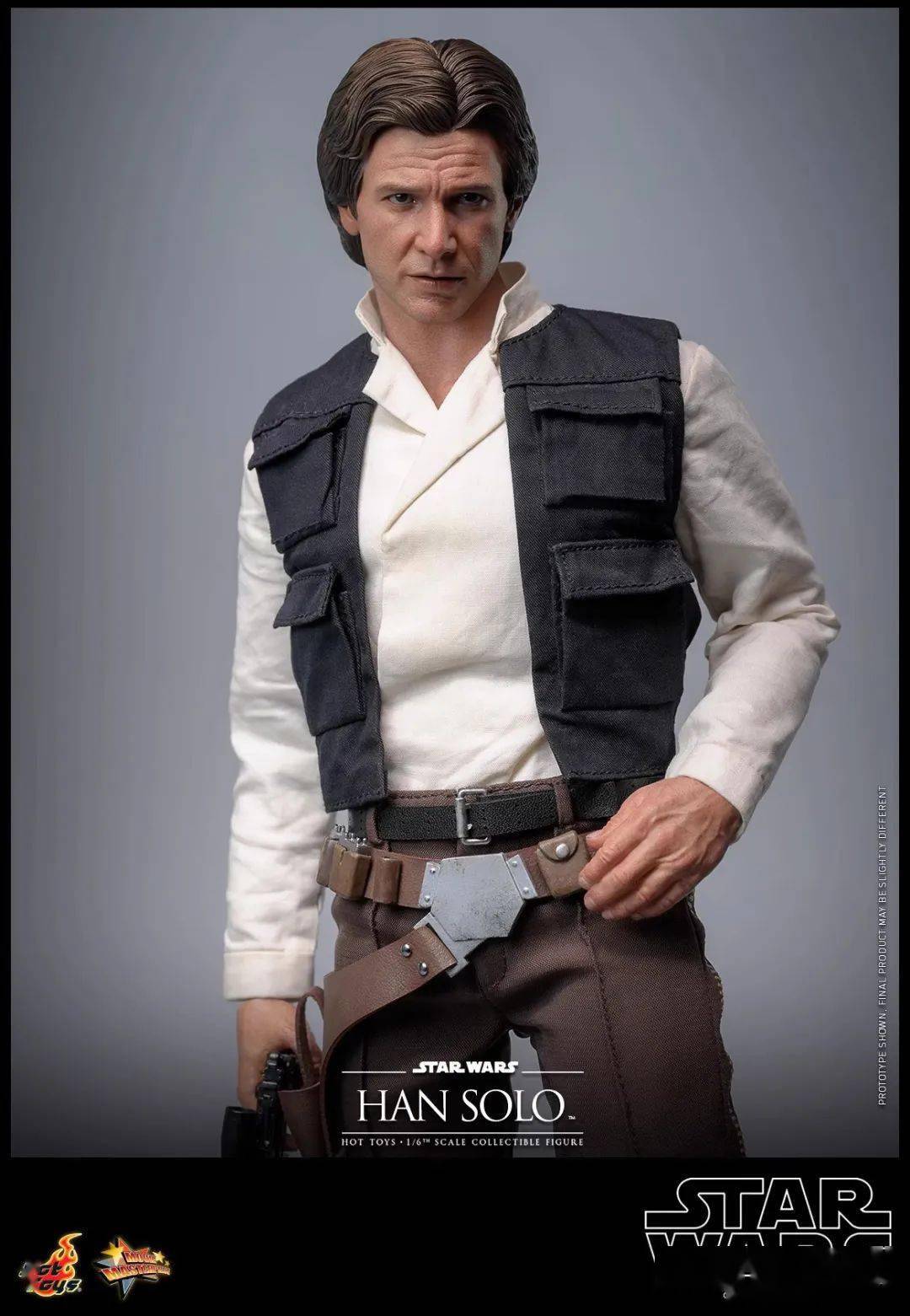 新品预定~ hottoys ht 1/6 mms740 星球大战6 绝地归来 汉·索罗