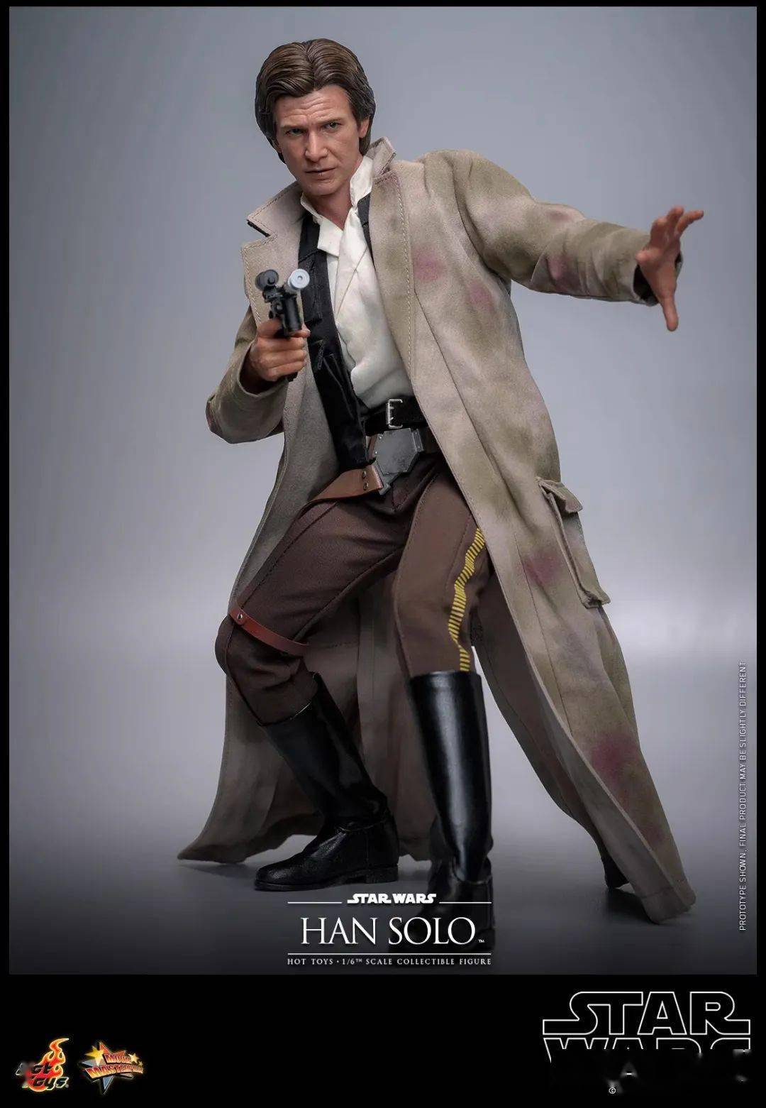 新品预定~ hottoys ht 1/6 mms740 星球大战6 绝地归来 汉·索罗
