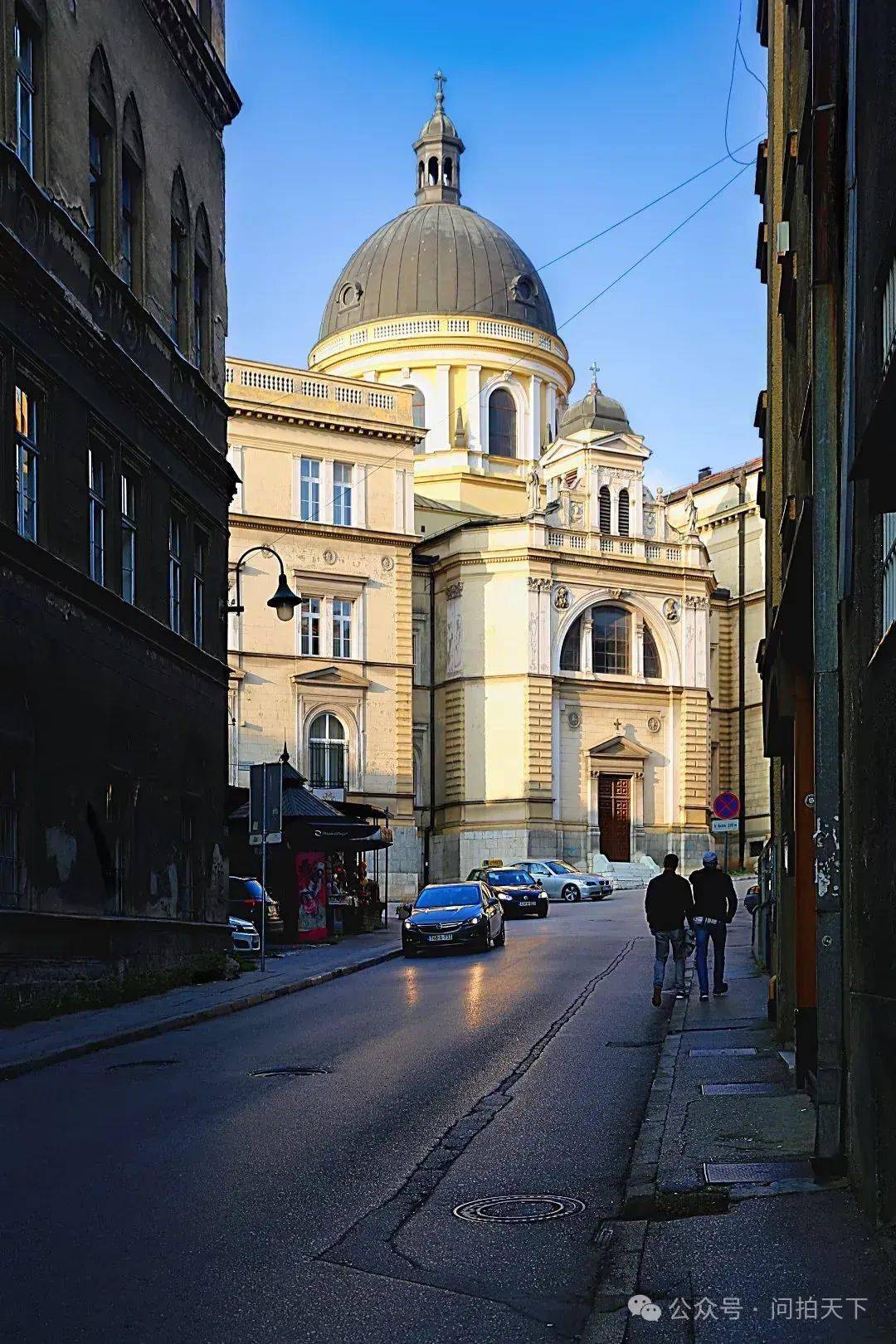 萨拉热窝新城区_教堂_大街_欧洲