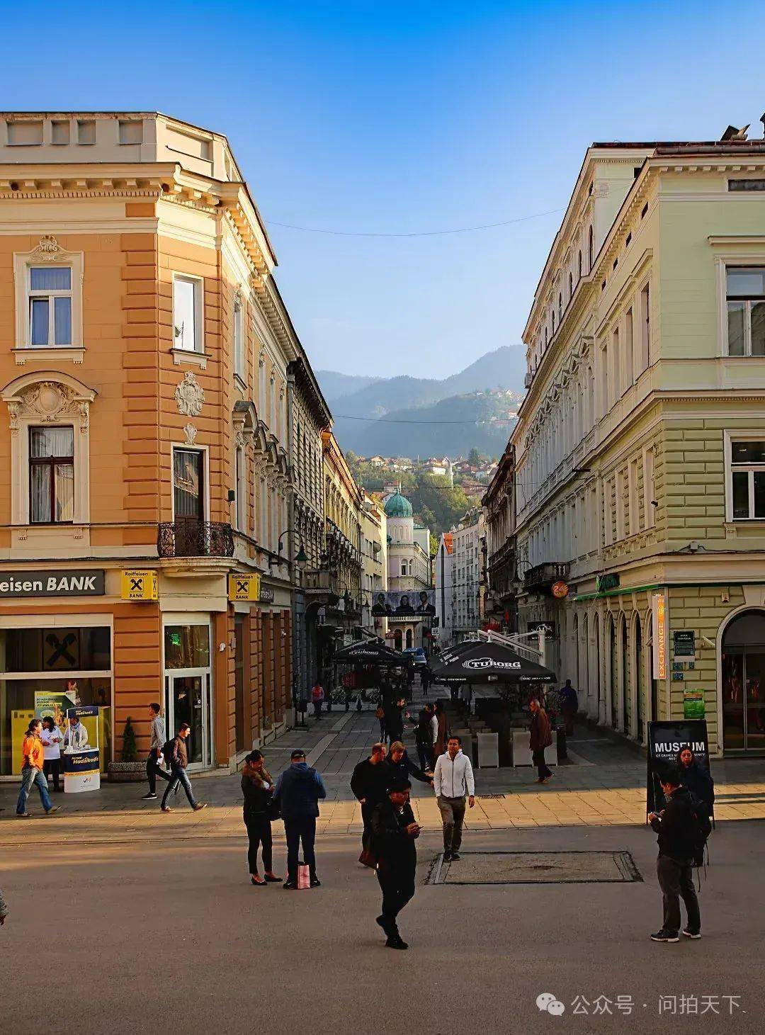 萨拉热窝新城区_教堂_大街_欧洲