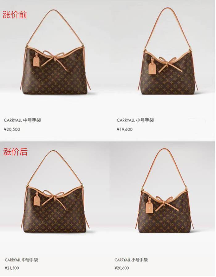 lv官方客服人员对中国证券报·中证金牛座记者表示,目前,lv部分产品