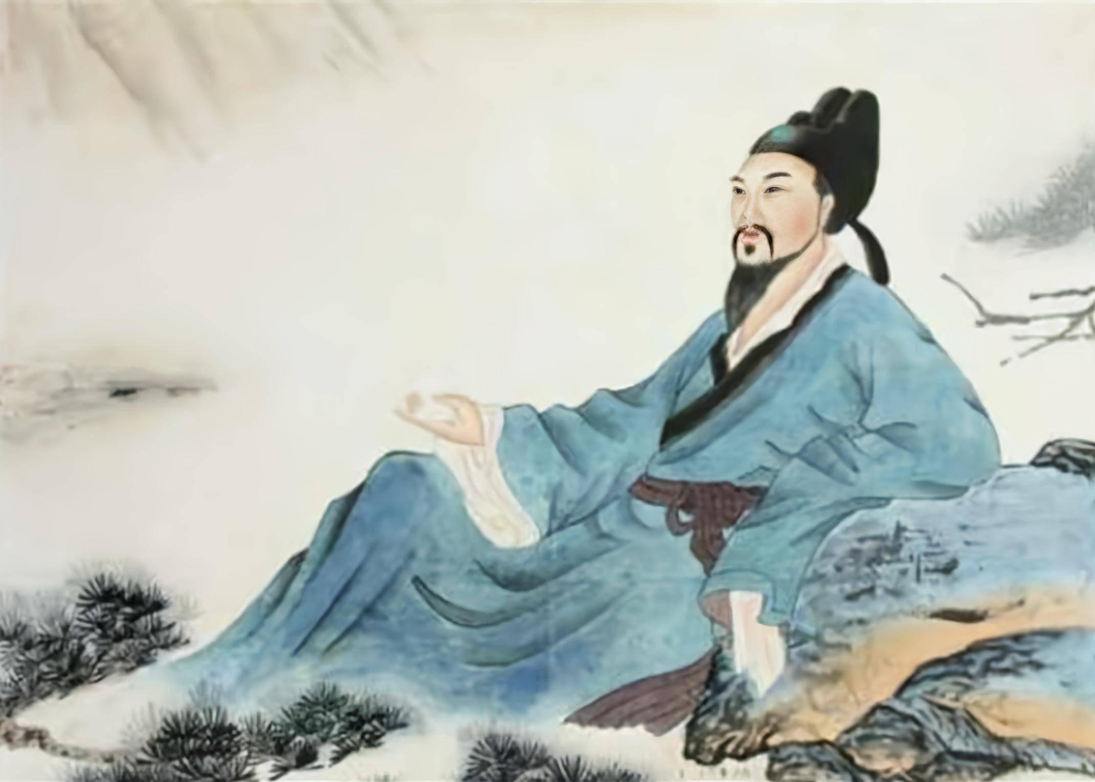 苏轼为李白画像题诗,赞诗仙境界,抒自己情怀,引经据典荡气回肠_杜甫