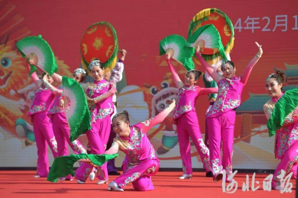 拉花井陉·龙年龘龘 | 万人井陉拉花申报基尼斯纪录成功_河北省文联