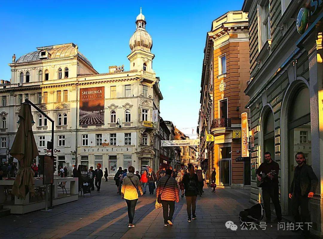 萨拉热窝新城区_教堂_大街_欧洲