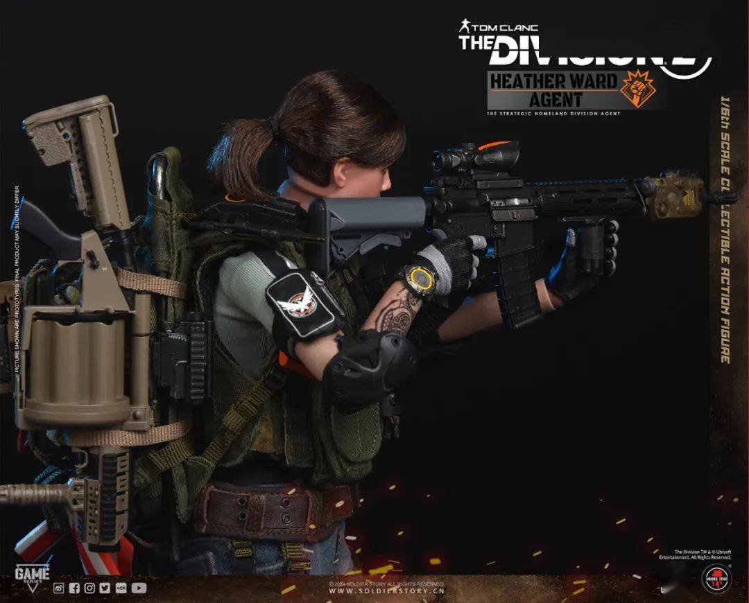 soldierstory 1/6 育碧 全境封锁2 女特工 希瑟 瓦德 ssg009_时间