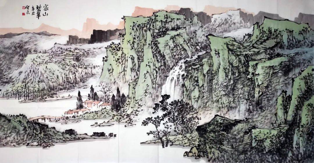 中美协会员山水作品专场(三)——中原书画收藏第910期_cm_中国画_毕业