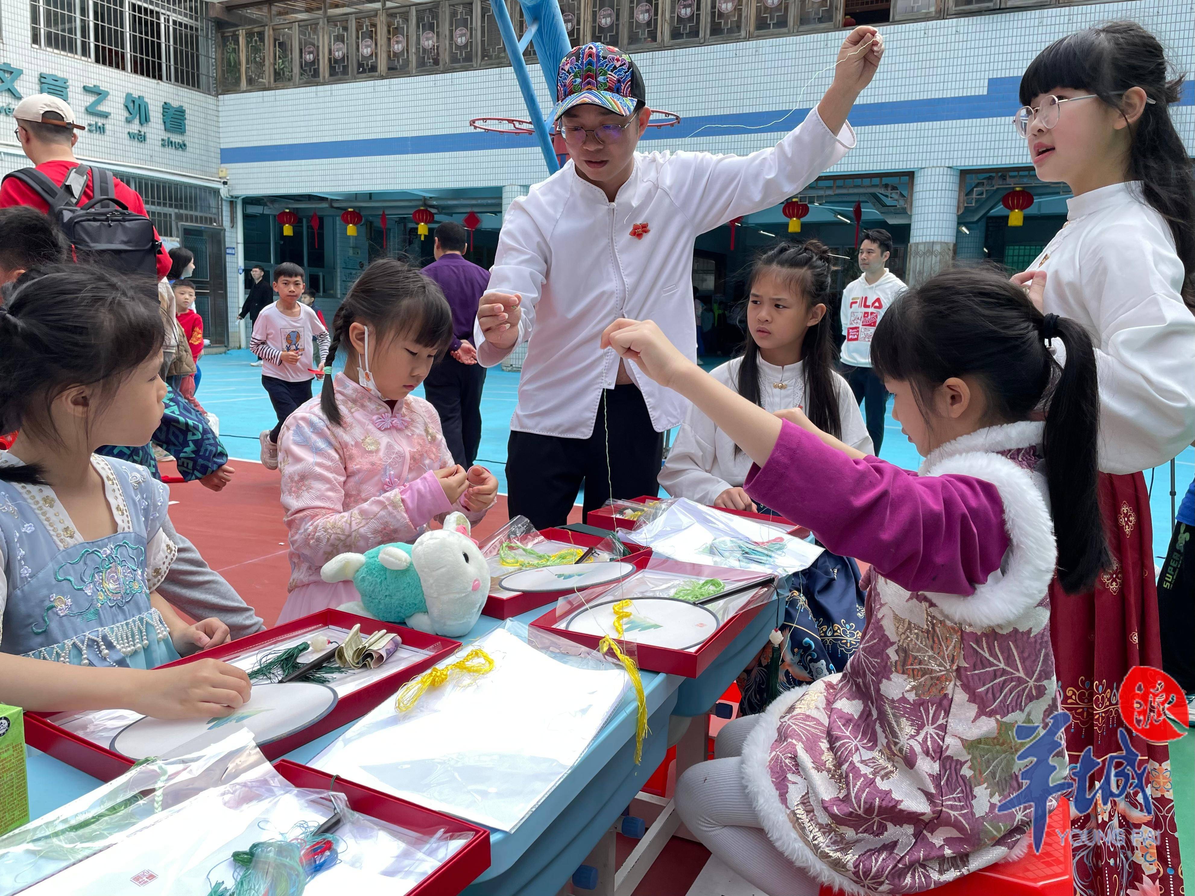 图集|体验非遗,玩转年俗…广州市荔湾区这些学校春季开学礼广府味