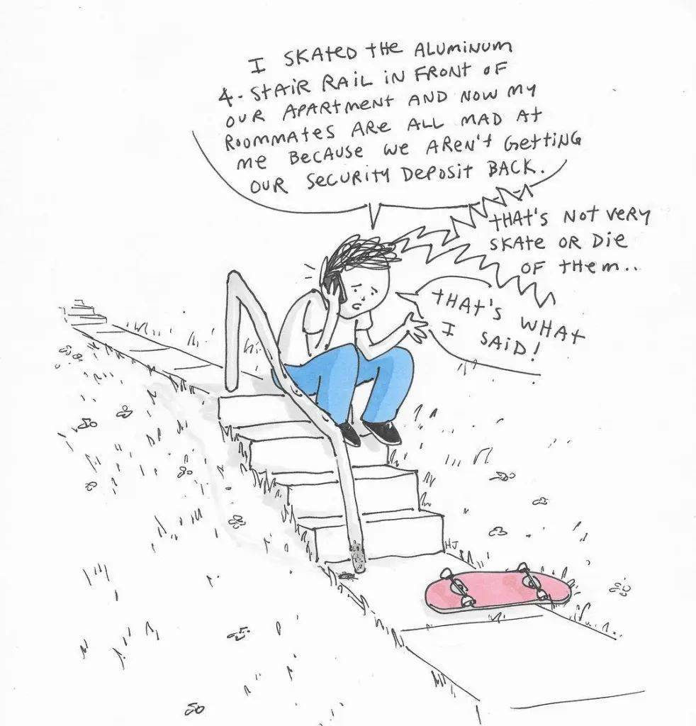 和henry jones 一起,对滑板说一句"谢谢"_因为_darigan_作品