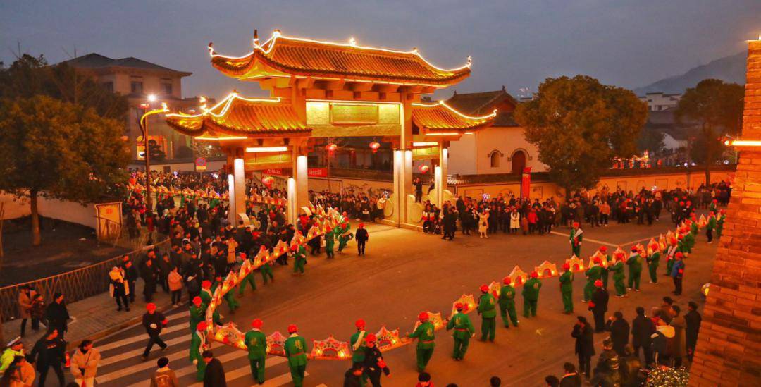 元宵来武义柳城!_龙灯_镇区_工作