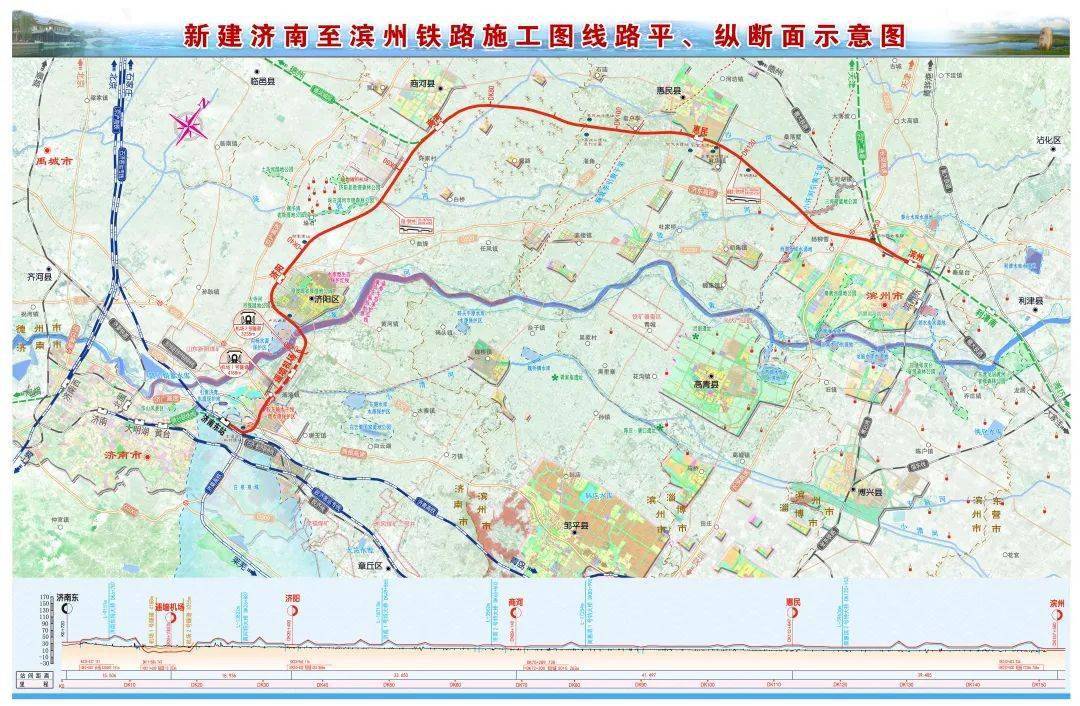 滨曹高铁线路图图片