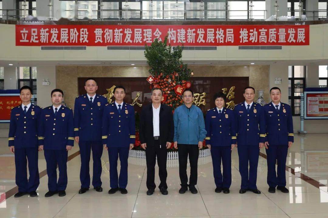 清远市委常委,常务副市长黄建平到支队调研指导工作