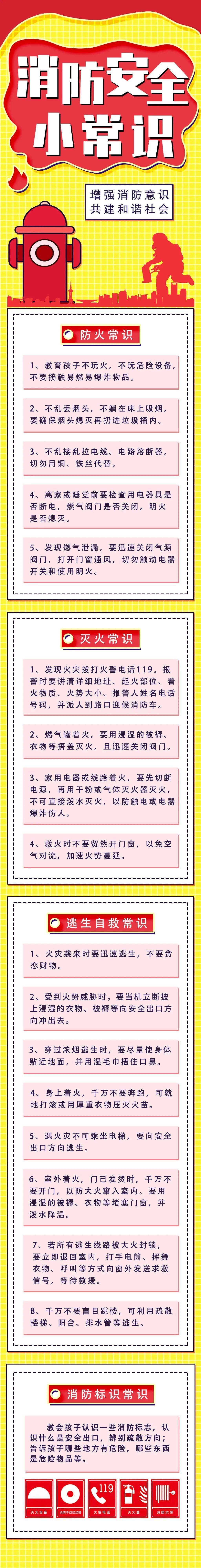 消防安全知识内容简短图片