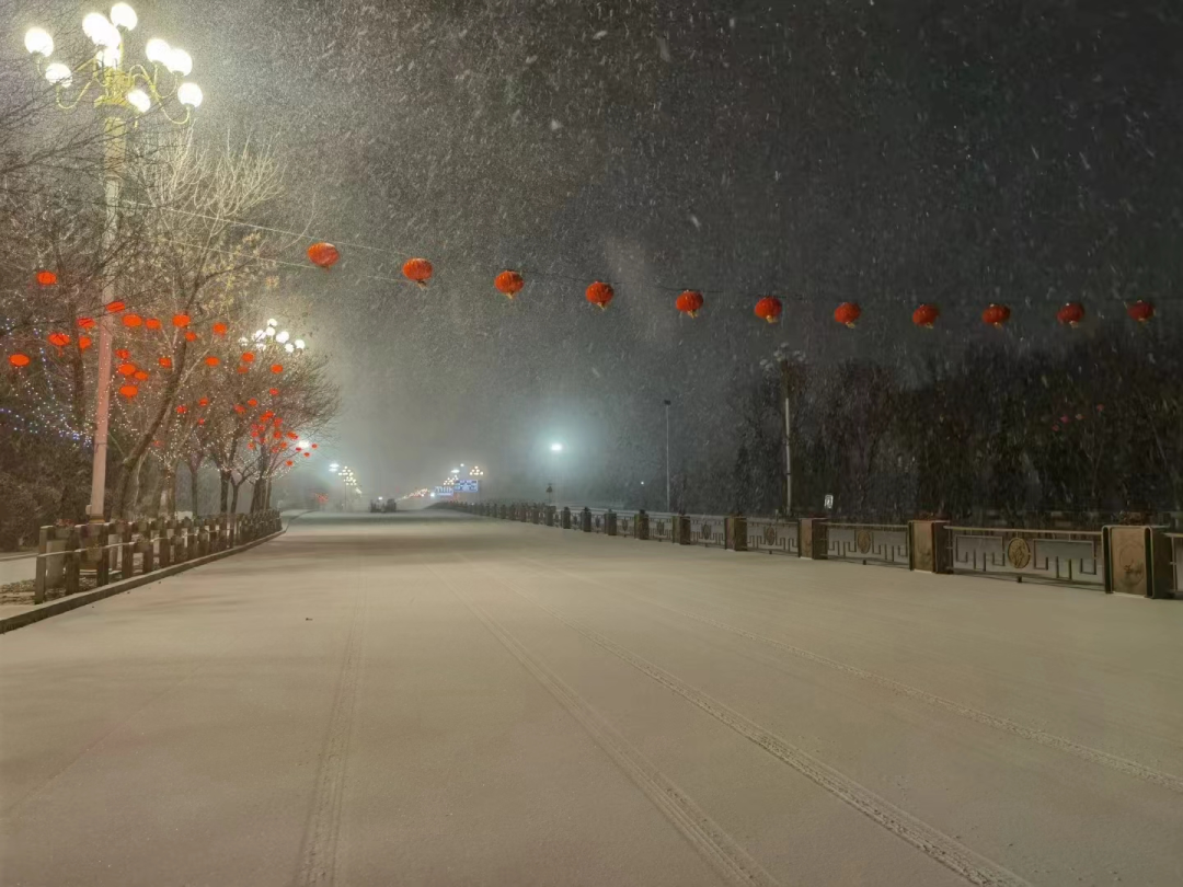 昨夜东营最大降雪量在……_影响_道路_交通