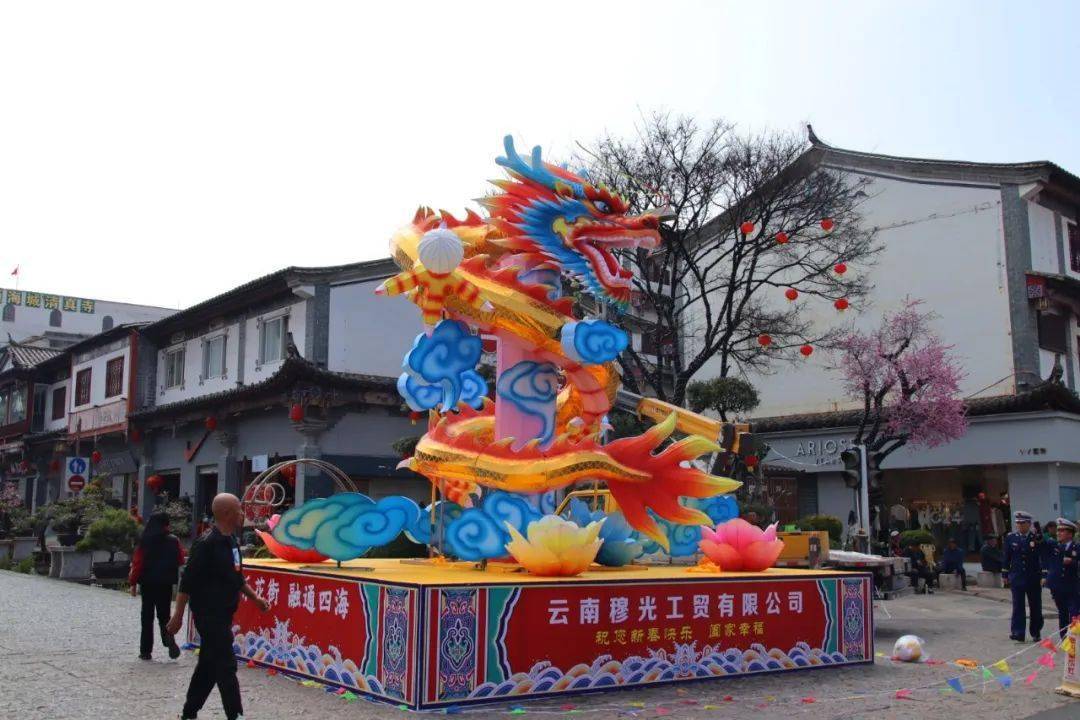 新春乐游玉溪|2月24号开街!通海花街布展紧锣密鼓进行_指引_牌坊_北街