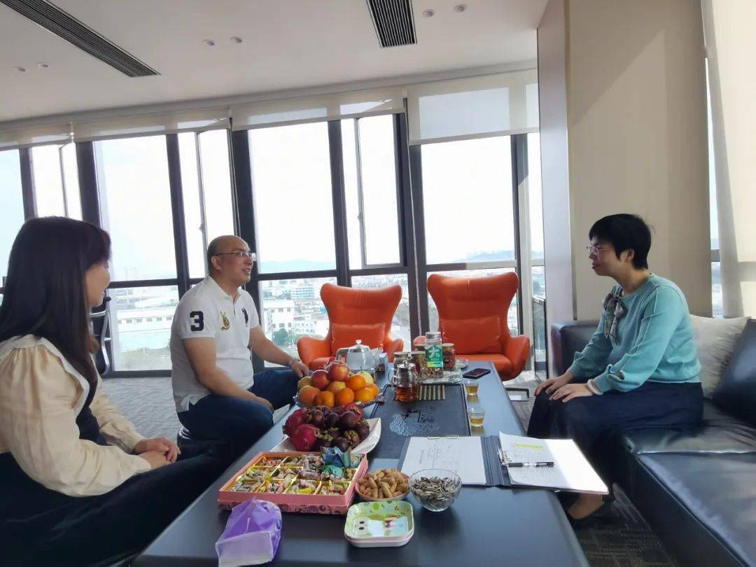 "岐"创新,谋发展丨石岐街道开展新春企业慰问走访_中山_服务_曾伟