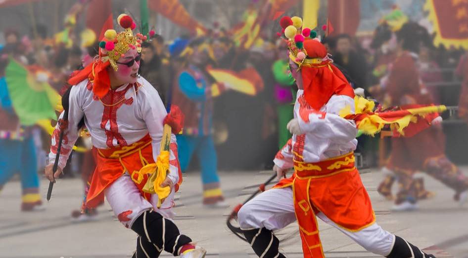 鲁风古韵说秧歌_表演_胶州_形式