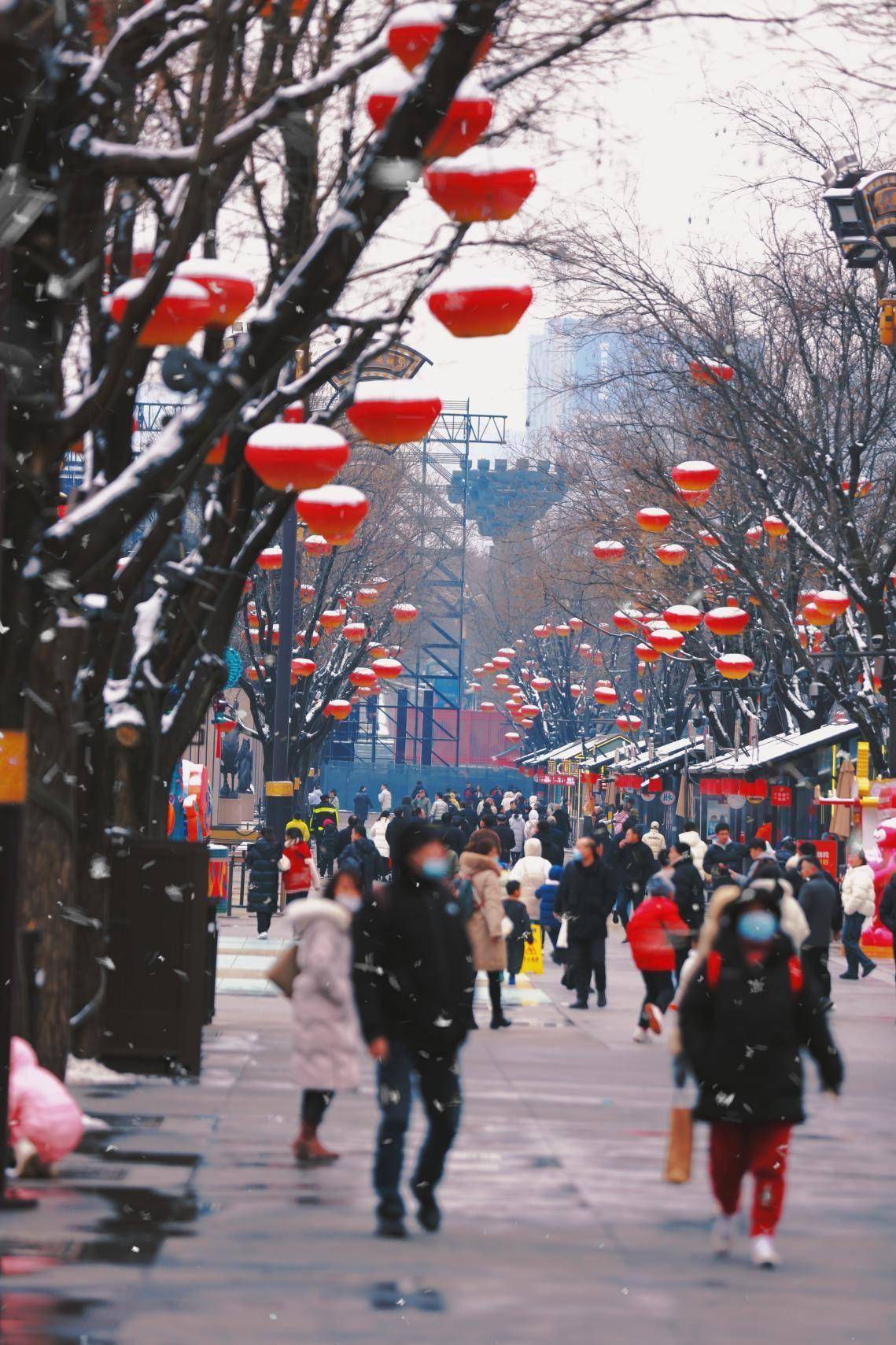 快来"梦回大唐"_长安_城市_雪景
