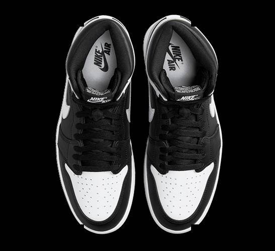 『 发售 | air jordan 1 retro high og black white 』_logo_微信