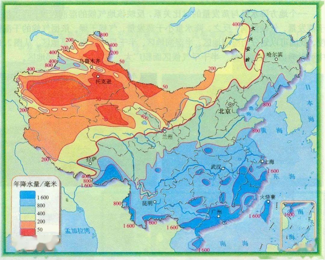 【地理例题】高考地理中的自然地理综合题20例,高中