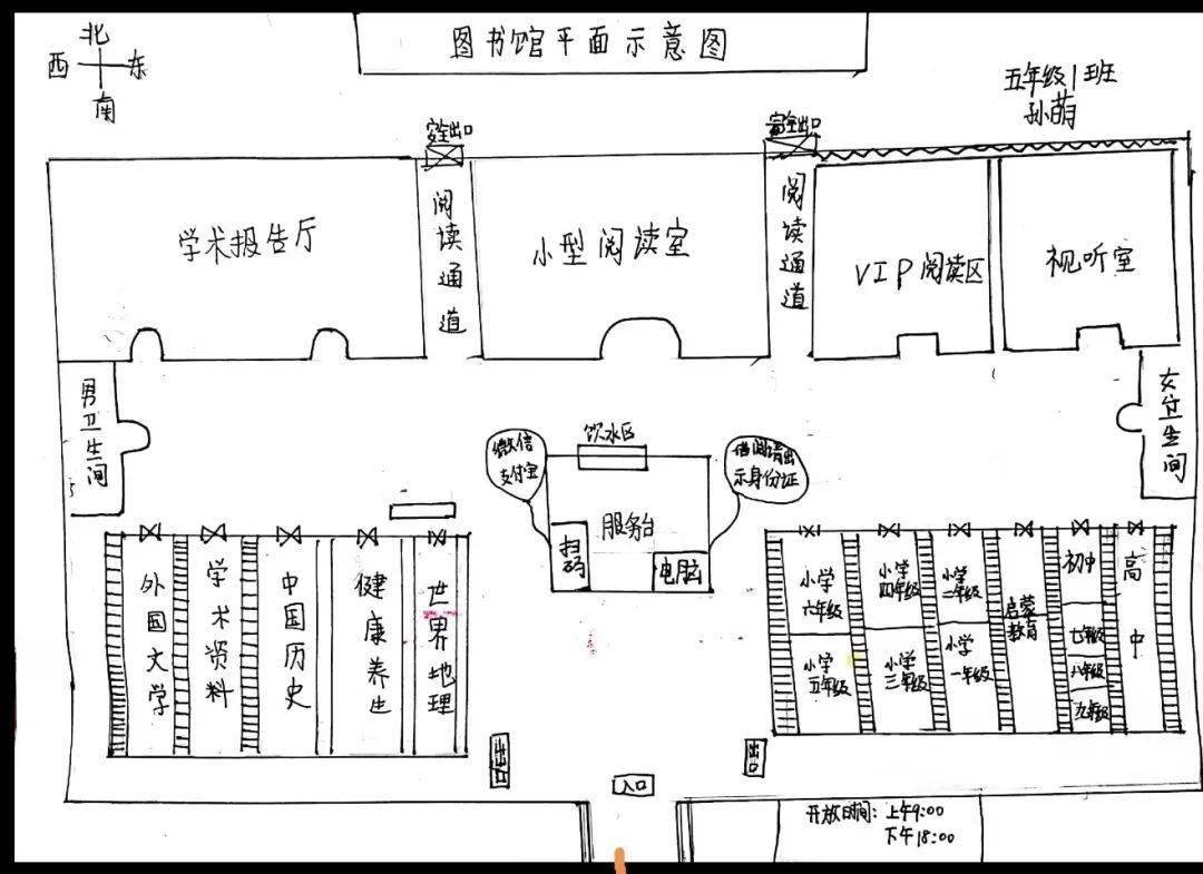 画学校的平面图怎么画图片