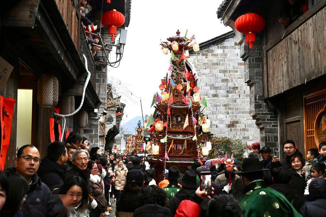 宁波宁海前童元宵行会:赶赴一场延续500年的盛会_民俗_老爷_活动