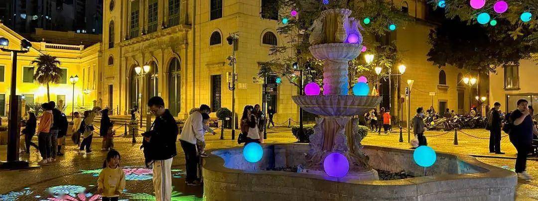 下环区"潮玩妈阁"i 79 macao妈阁交通枢纽地面层广场,妈阁码头,港务