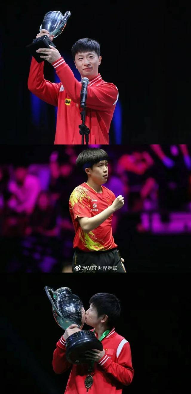 马龙vs王楚钦vs孙颖莎:国乒三条龙,世界第一正手和反手掀翻世界_成长