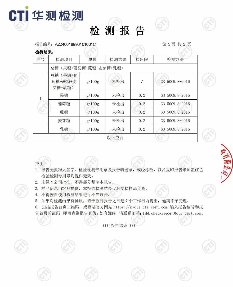 维生素化验单图片